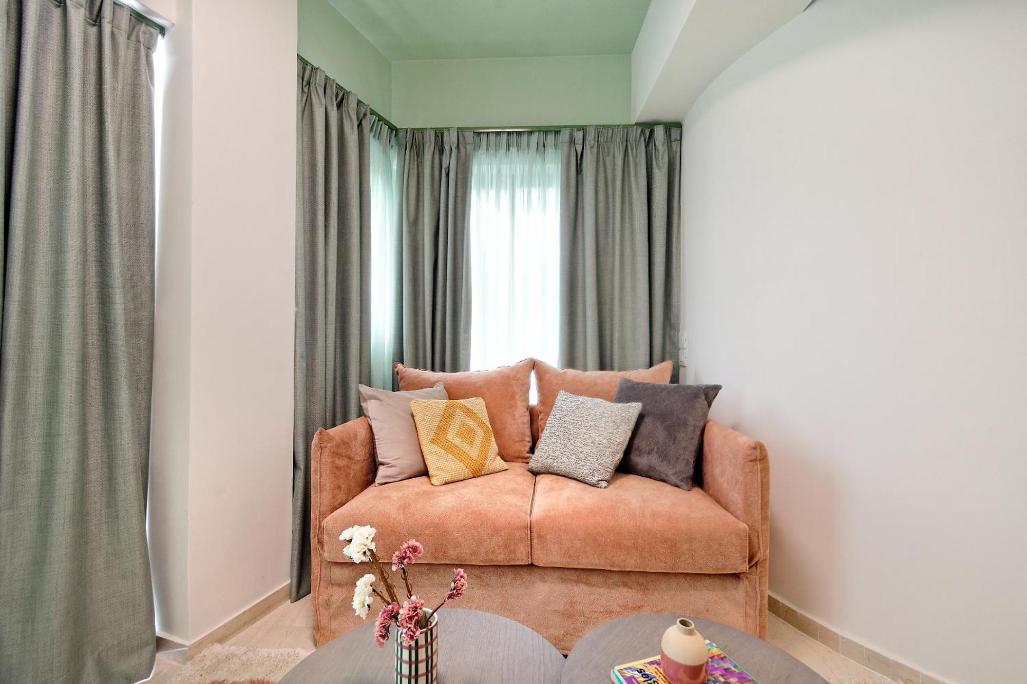 One-Bedroom Apartment Balcony