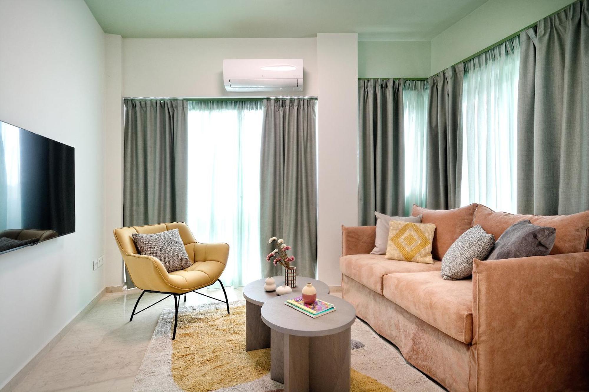 One-Bedroom Apartment Balcony
